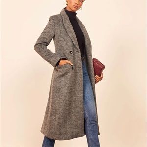 REFORMATION York Coat Small